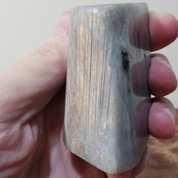 Labradorite Crystal Freeform 0.58 pounds - Picture 10 of 13